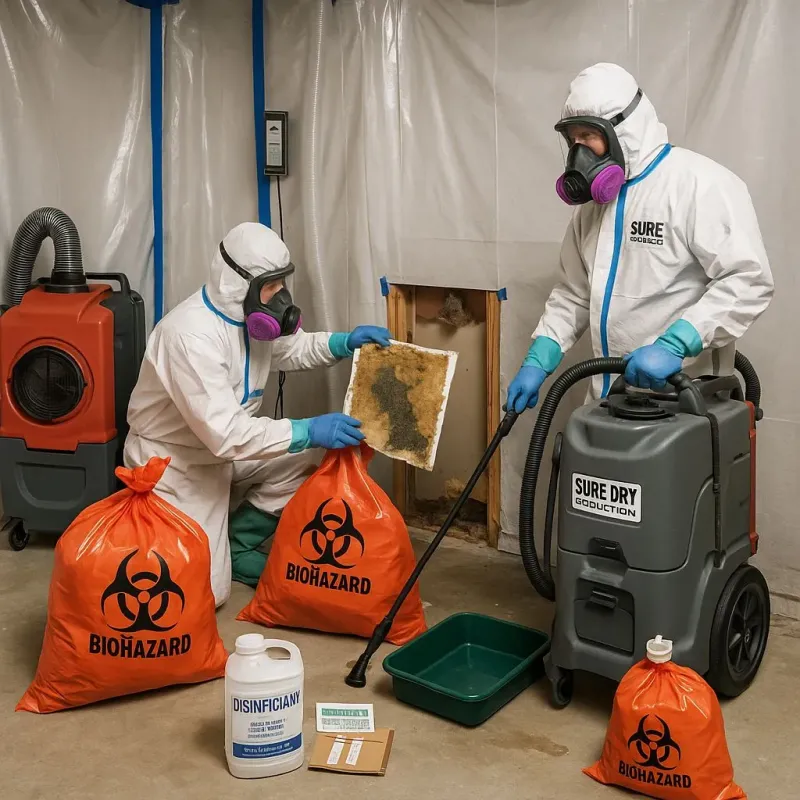 Contaminated Water Handling Protocols process in Forrest, IL